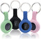 4 Packs Silicone Case for Tile Sticker 2022 - Protective Cover Sleeve with Keychain for Tile Tracker Tag, Pet Collar