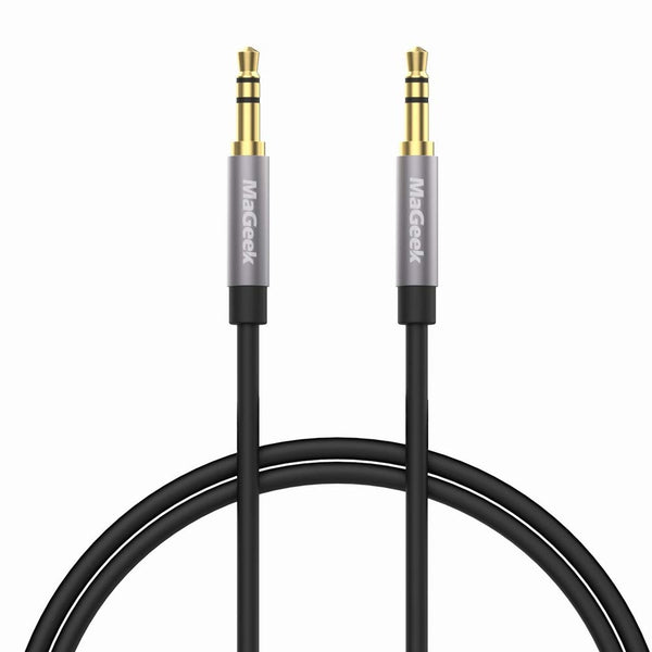 3.5mm Audio Aux Cord, Male to Male Auxiliary Cable for Beats Headphones, iPhone, iPod, 1-Pack, 3.3ft