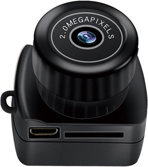 Rosvola Small Action Camera, Rechargeable Battery for HD Video Camera 200,000 Pixels with
