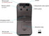 Foldable Arc Wireless Mouse with USB Receiver, Bluetooth 2.4GHz Dual-Mode, Silent Click, Portable Curved Mouse for PC