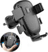 Car Mount Phone Holder: Clamp Type Navigation Mount for All Smartphones, Cell Phone Holder with Screw Hook