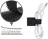 20Pcs 3M Adhesive Wire Organizer, Adjustable Hook and Loop Cable Clips for Kitchen, Office Desk Management