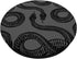 Slithering Black Snakes Drawing PopSockets Standard PopGrip