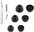 3-in-1 Cleaning Ear Tips Kit for Beats Fit Pro & Studio Buds, 6 Pairs Soft Silicone Earbuds Tips in S/M/L Sizes, Black.