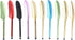 Hemobllo 10 Pcs Feather Stylus Pens, Colorful Capacitive Stylus for Touch Screen Smartphones and Tablets (Mixed Colors)