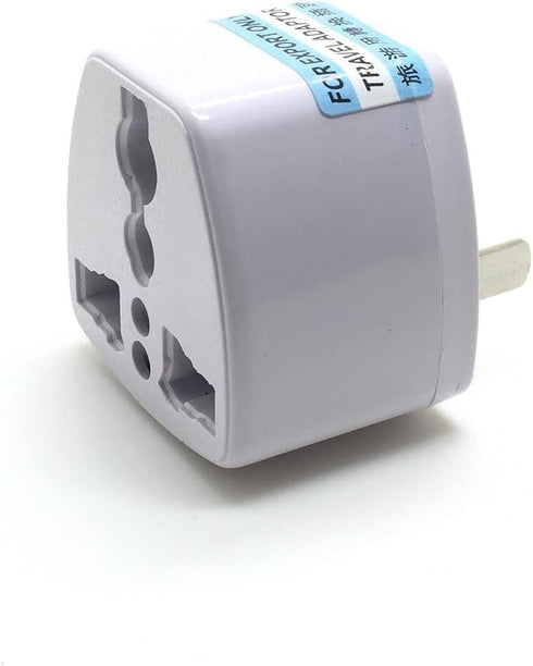 Travel Power Adapter, High Performance Universal UK EU AU to US Plug Adapter Converter (2 Pack)