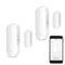 WiFi Door Sensor, Smart Window Contact Sensor for Home Security, Compatible with Alexa and Google Assistant, 2 Pack