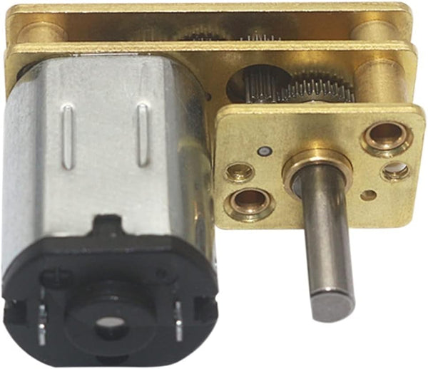 MANHONG Electric Small Motor Vertical Coupling D Type 3mm Shaft 6V Micro Gear