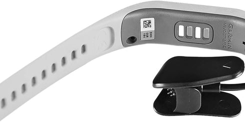 Garmin Vivosmart 4 Charger - Replacement Charging Data Cable Clip Cord (Black, 2-Pack) for Vivosmart 4.