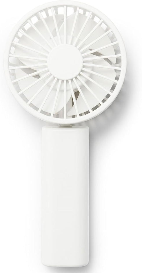MUJI Rechargeable Compact Handy Fan - White/MJ-HF4-WH