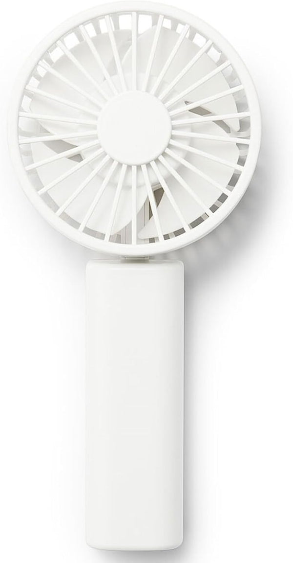 MUJI Rechargeable Compact Handy Fan - White/MJ-HF4-WH