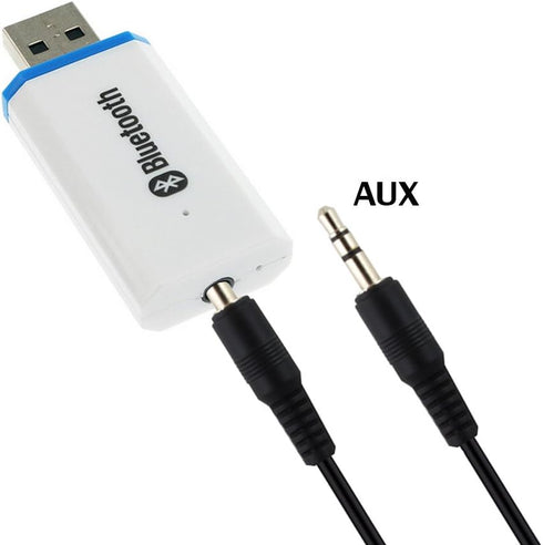 USB Bluetooth Receiver Adapter - Wireless Audio Adapter, Car Kit Music Receiver for Home/Car Stereo Sound System