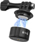 SUREWO Quick Release Base Mount for GoPro, Magnetic 1/4 inch 20 Camera Mount for GoPro Hero and DJI Osmo