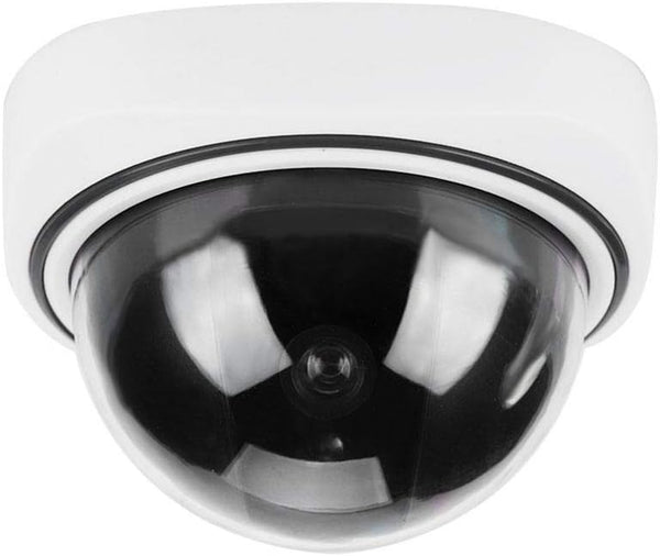 Outdoor Indoor Fake Camera, Wireless Home Security Dome Simulated Surveillance Camera for Homes & Business