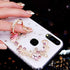 4 Pack Phone Ring Stand, Diamond Bling Butterfly Kickstand Grip, 360 Rotation, 2 Butterfly, 2 Swan