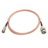 1.0/2.3 75 3 1m 2-Pack 3G BINGFU DIN Male to BNC Male Ohm Video SDI Cable feet for HD SDI Video Recorder Camera Assist