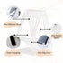 Phone Stand for Office Desk Clear Acrylic Compatible with Loopycases, Popsockets, Kindle, iPhone, Samsung