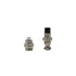 Aviation Connector Plug, 5 Pcs GX12 4 Pin Thread Female Socket Panel Metal Aviation Wire Connector 5A&5 Pcs GX12 4 Pin Male Socket Panel Metal Aviation Wire Connector 5A