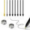 Metal Nibs Replacement for Samsung Galaxy Tab S9/S9FE+/S9 Ultra/S8/S8+/S8 Ultra/S7/S7 FE/S6/S6 Lite/S22/S23/S24 Ultra S