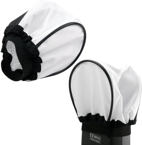 ThtRht 2 Pack Universal Flash Diffuser Mini Fabric Soft Light Flashes Bounce Cap Cover Attachment for Camera Flash