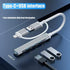 Vay Forwarg 3.0 Type-c Four-in-one Docking Station, USB for Computers and Keyboards Mouse USB Disk and Card Reader