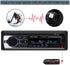 wepeculior MP3 Multimedia Car Stereo Single Din Bluetooth Audio Hands-Free Built-in Microphone Player No CD/DVD Player