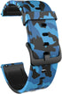 FitTurn 3 Pack Camouflage Bands for KOSPET Tank M1/M1 Pro Smart Watch, Soft Silicone Sport Watchband for Men