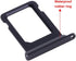 SIM Card Tray Holder Slot Replacement for iPhone 13 (Midnight/Black) with Waterproof Rubber Ring and Eject Pin (Single Sim Version)