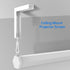 Universal Projector Screen L-Bracket Wall Mount, 6 Inch Adjustable Extension for Home Projector and Movie Screens