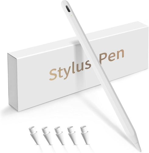 iPad Apple Pencil 9th & 10th Generation, Fast Charge Stylus Pen for iPad, Palm Rejection, Tilt Sensitivity, Compatible