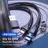 BoxWave Cable for ASUS ZenScreen MB16ACE - MagnetoSnap PD AllCharge Cable (100W), USB Type-C Micro USB