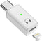 USB C to Lightning Audio Adapter, Type C Male Headphones for iPhone 15, iPad Pro, MacBook, Galaxy S23, S22
