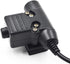 Tactical U94 PTT Cable Plug Headset Adapter Compatible with Baofeng Radios BF-F8HP BF-F9 UV-82 UV-82HP UV-82C UV-5R UV-5R5 UV-5RA UV-5RE UV-6R BF 888S Kenwood Two Way Radio