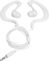 Swimming Headphones 3.5mm Plug, IP68 Waterproof Conduction Earbuds, Water Resistant for Running, Surfing, Diving - White