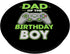 Birthday Gamer Crew Dad of The Birthday Boy Video Gamer Controller PopSockets Adhesive PopGrip