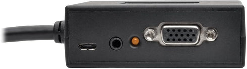 Tripp Lite 2-Port HDMI to VGA Splitter (M/2F) - Audio/Video Adapter, 1080p (P131-06N-2VA-U)