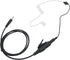 1 Pin Ptt Surveillance Headset, Acoustic Tube Radio Earpiece for Cobra Microtalk Walkie Talkie Models