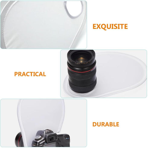 Gatuida Mini Diffuser Photography Tools, Camera Light Reflector, Speedlight Diffuser, Photo Reflector, Soft Cloth Props