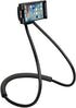Universal Smart Mobile Phone Stand, Lazy Cell Phone Holder Hanging on Neck (Black)