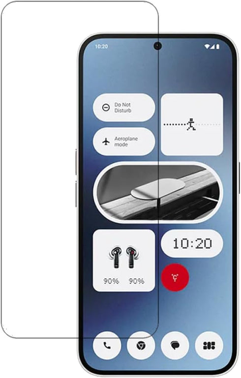 2 Pack High Clear Tempered Glass Screen Protector for Nothing Phone 2, 9H Frontier Protective Protector