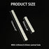 Gracilaria 20PCS 0.5 (20, 63x7x4mm/125x7x4mm) RC Toy Module Plastic Gear Rack Connecting Rod Pinion Transmission Rod