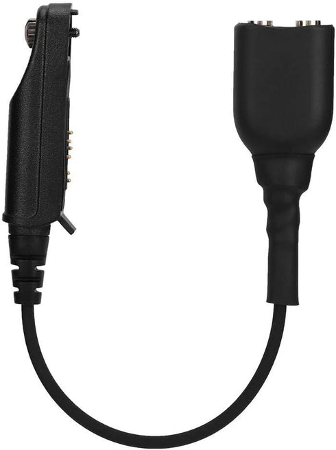 Yoidesu Walkie Talkies Headset Adapter for Baofeng BF-9700 A-58 UV-XR UV-5S GT-3WP UV-9R Plus,K-head 2 Pin Walkie Talkie Audio Cable Adapter by Yoidesu