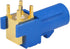 Kaunosta 5PCS GPS Telematics or Navigation RF Coax Connector Fakra C Right Angle Blue Crimp Jack Adapter Gold-Plated