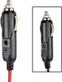 UAYESOK Mobile Transceiver Car Charger Cable - 12V DC Power Cigarette Lighter with LED Lights for Kenwood Icom