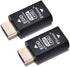 EVanlak 3rd Generrtion Hdmi Edid Emulator Passthrough Eliminated Emulator Adapter Work with Mac