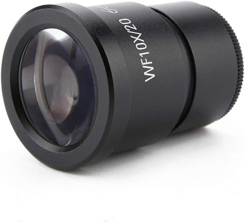 Microscope Lens 10X, Wide Field Stereo Eyepieces, Mounting Size 30mm