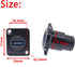 PENGLIN 10PCS USB 3.0 Panel Mount Connector, Female to Female Pass Through Data Connector for Audio Video Transfer