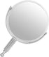 Practical Microscope Reflective Mirror with 360 Degree Rotation, Portable Light Gathering for Observation (Metal