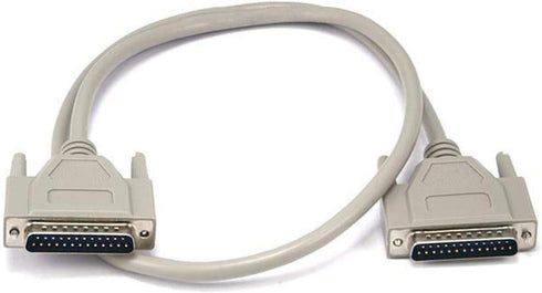 Monoprice 3-Feet DB25 M/M Molded Cable (101582), White