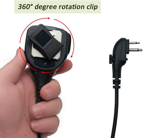 MIC Microphone Remote Speaker for HYT Hytera Radio - Compatible with BD502 BD502i PD502 PD482i PD502 TC-300 TC-508